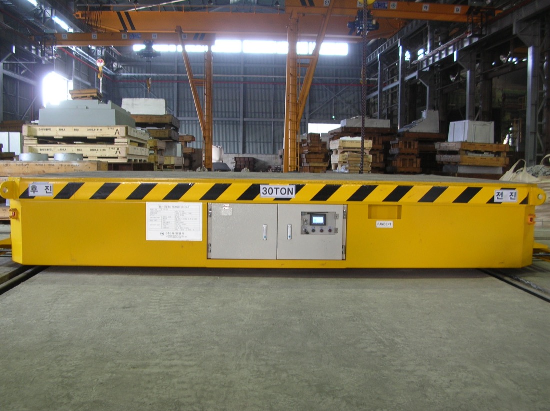 FLASK용 이송대차 30ton
